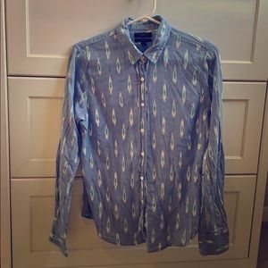J Crew Long Sleeve Button Up